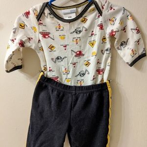 6-9 month matching set